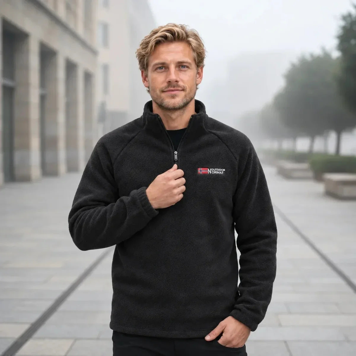 Lightweight thermal Pullover for cold days • NORWAY PULLOVER