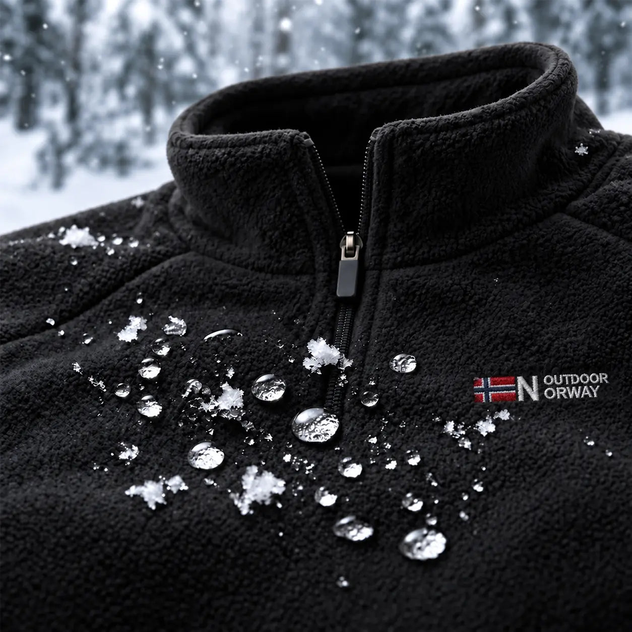 Details shaped by everyday winter wear